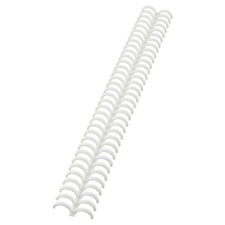 Argola Plástico GBC ClickBind 12,0mm 388057E Cx.50 Branco