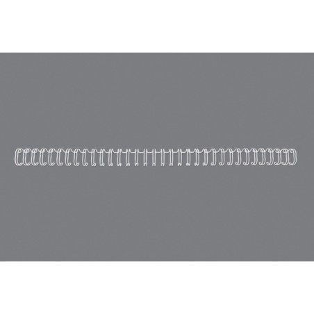 Argola Metálica GBC WireBind RG810470 6,3mm Cx.100 Branco