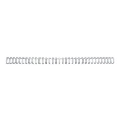 Argola Metálica GBC WireBind RG810597 7,9mm Cx.100 Prateado