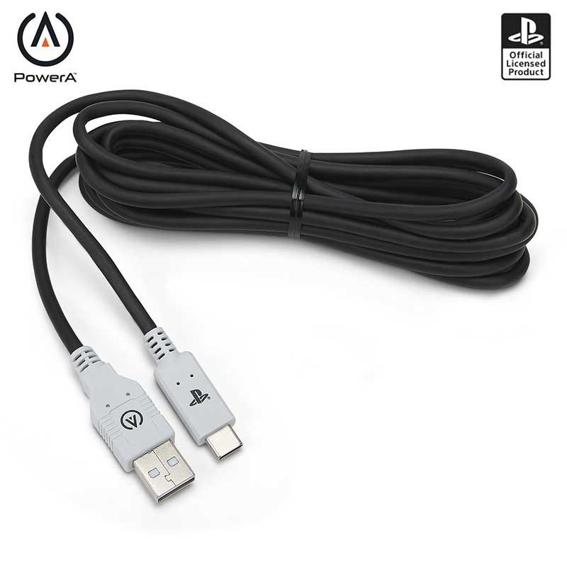 Cabo USB-C PowerA 1516957-01 para PlayStation 5 Cabo USB-C PowerA 1516957-01 para PlayStation 5