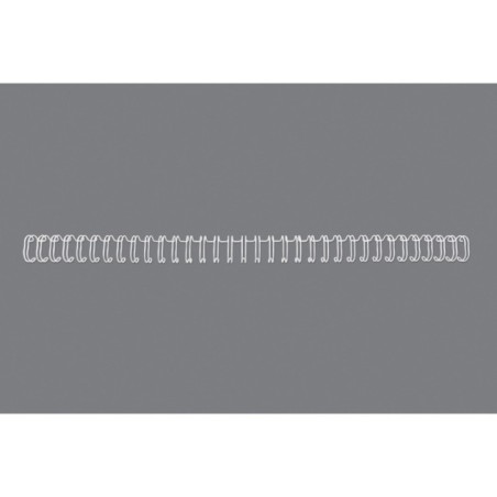 Argola Metálica GBC WireBind RG810770 11,0mm Cx.100 Branco