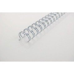 Argola Metálica GBC WireBind RG810810 12,7mm Cx.100 Preto