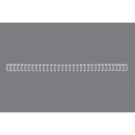 Argola Metálica GBC WireBind RG810870 12,7mm Cx.100 Branco