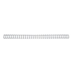 Argola Metálica GBC WireBind RG810897 12,7mm Cx.100 Prateado