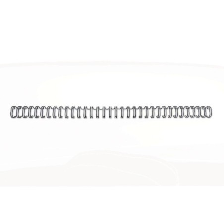 Argola Metálica GBC WireBind RG810910 14,3mm Cx.100 Preto