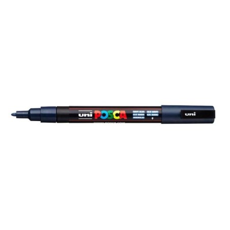 Marcador Uni Posca PC-3M 9 Azul Marinho