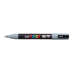 Marcador Uni Posca PC-3M 37 Cinzento