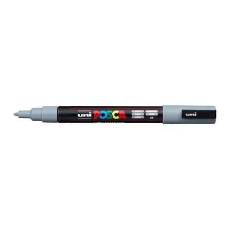 Marcador Uni Posca PC-3M 37 Cinzento