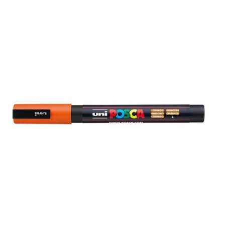 Marcador Uni Posca PC-3M 4 Laranja