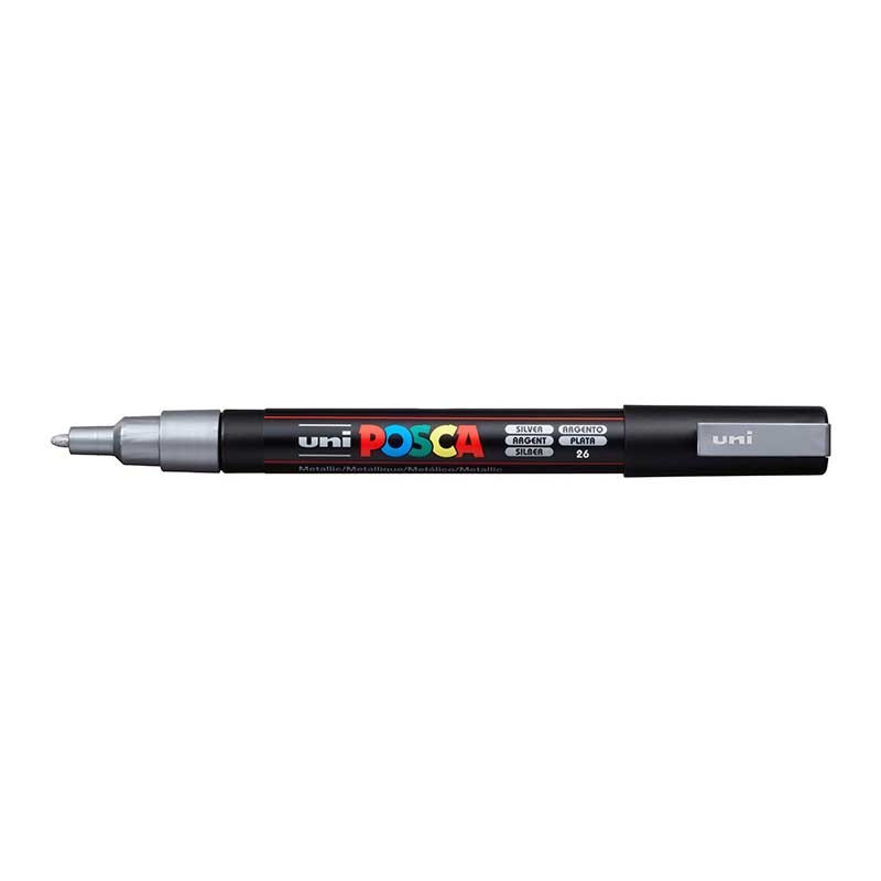 Marcador Uni Posca PC-3M 26 Prateado Marcador Uni Posca PC-3M 26 Prateado