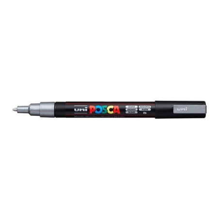Marcador Uni Posca PC-3M 26 Prateado