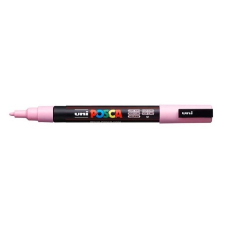 Marcador Uni Posca PC-3M 51 Rosa Claro