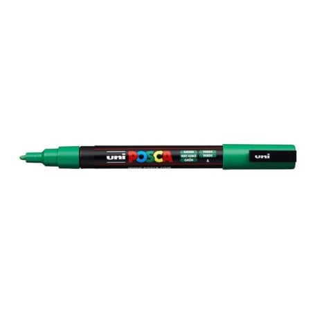 Marcador Uni Posca PC-3M 6 Verde