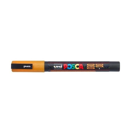 Marcador Uni Posca PC-3ML G4 Laranja Glitter