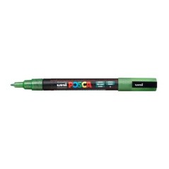 Marcador Uni Posca PC-3ML G6 Verde Glitter