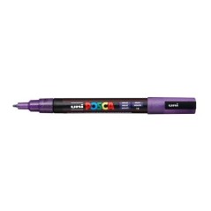 Marcador Uni Posca PC-3ML G12 Violeta Glitter