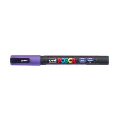 Marcador Uni Posca PC-3ML G12 Violeta Glitter
