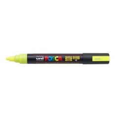 Marcador Uni Posca PC-5M F2 Amarelo Fluorescente