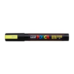Marcador Uni Posca PC-5M F2 Amarelo Fluorescente