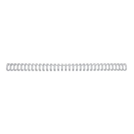 Argola Metálica GBC WireBind RG810997 14,3mm Cx.100 Prateado