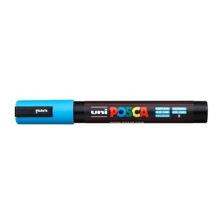 Marcador Uni Posca PC-5M 8 Azul Claro