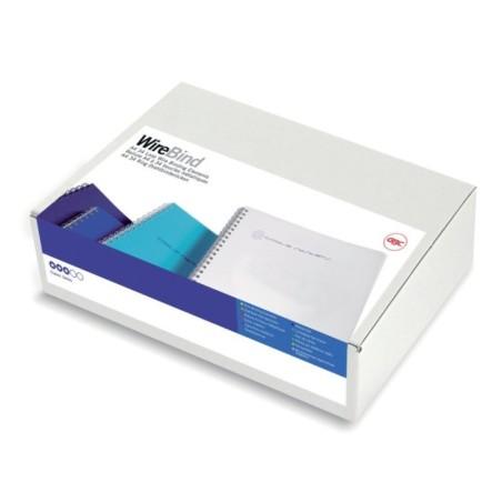 Argola Metálica GBC WireBind RG810997 14,3mm Cx.100 Prateado