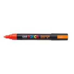 Marcador Uni Posca PC-5M F4 Laranja Fluorescente