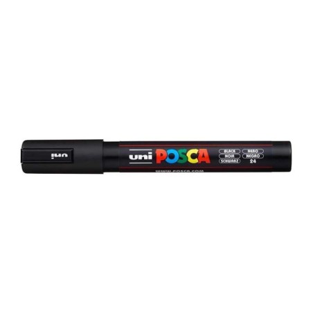 Marcador Uni Posca PC-5M 24 Preto