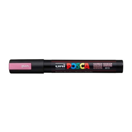 Marcador Uni Posca PC-5M M13 Rosa Metalizado