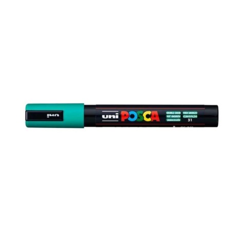 Marcador Uni Posca PC-5M 31 Verde Esmeralda