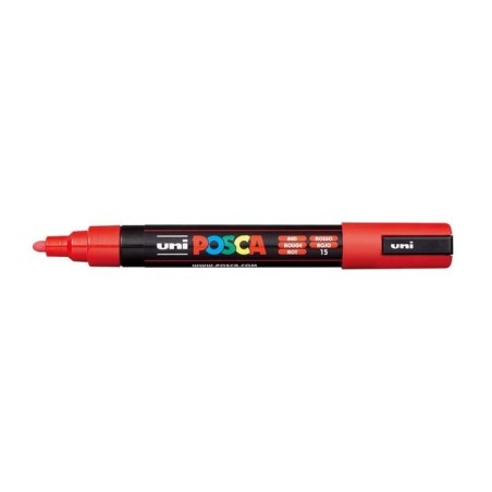 Marcador Uni Posca PC-5M 15 Vermelho