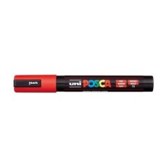 Marcador Uni Posca PC-5M 15 Vermelho