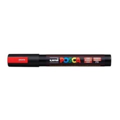 Marcador Uni Posca PC-5M F15 Vermelho Fluorescente