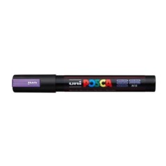 Marcador Uni Posca PC-5M M12 Violeta Metalizado
