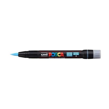 Marcador Uni Posca PCF-350 8 Azul Claro