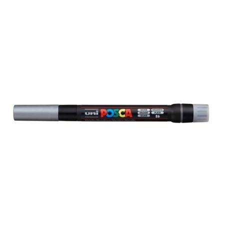 Marcador Uni Posca PCF-350 26 Prateado