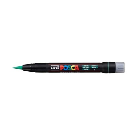 Marcador Uni Posca PCF-350 6 Verde