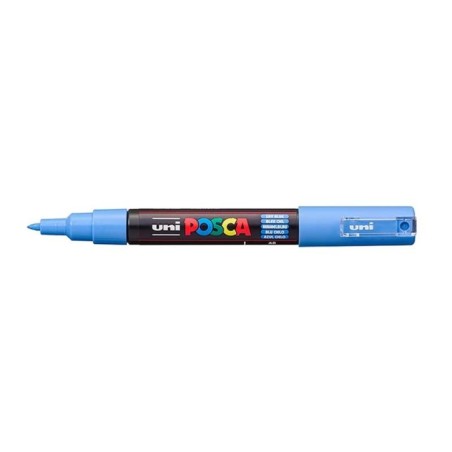 Marcador Uni Posca PC-1M 48 Azul Céu