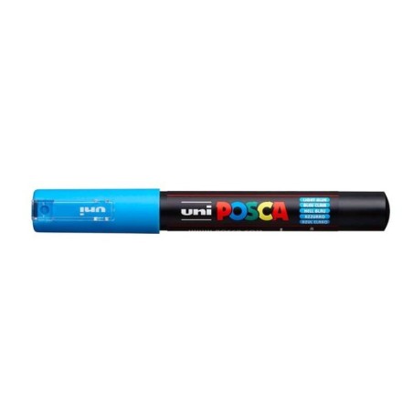 Marcador Uni Posca PC-1M 8 Azul Claro