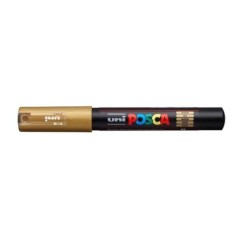Marcador Uni Posca PC-1M 25 Ouro