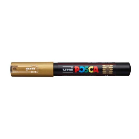 Marcador Uni Posca PC-1M 25 Ouro