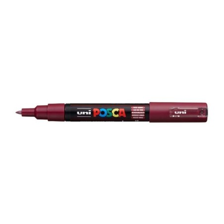 Marcador Uni Posca PC-1M 60 Vermelho Vinho