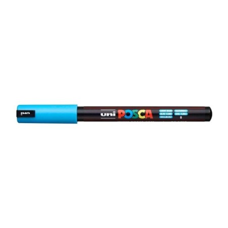 Marcador Uni Posca PC-1MR 8 Azul Claro