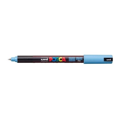 Marcador Uni Posca PC-1MR P33 Azul Glaciar