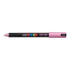 Marcador Uni Posca PC-1MR M13 Rosa Metalizado