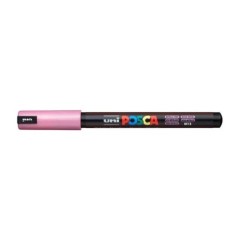 Marcador Uni Posca PC-1MR M13 Rosa Metalizado