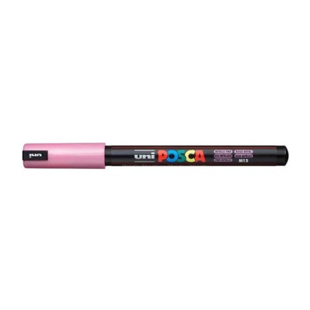 Marcador Uni Posca PC-1MR M13 Rosa Metalizado