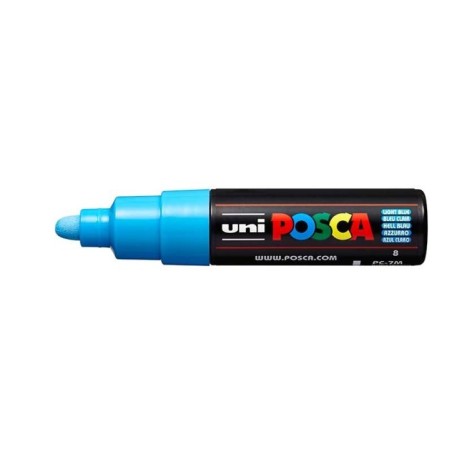 Marcador Uni Posca PC-7M 8 Azul Claro