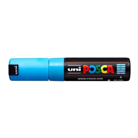 Marcador Uni Posca PC-7M 8 Azul Claro