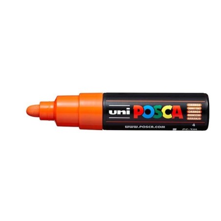 Marcador Uni Posca PC-7M 4 Laranja